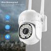 Security Cameras Outdoor - 1080P Color Night Vision Wireless WiFi Home Video Surveillance Pan & Tilt 360° View; Auto Tracking Smart Alerts; 2-Way Audi