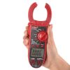 Digital Clamp Meter TRMS 6000 Counts, Clamp Multimeter AC/DC Voltage Clamp Meter 600A AC/DC Current Meter Auto-ranging Measures Resistance