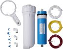 HUINING Reverse Osmosis Membrane 50/75/100/150/400/500GPD and RO Membrane Housing Kit with Quick Connector,Check Valve,Water Pipe