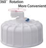 HUINING Reverse Osmosis Membrane 50/75/100/150/400/500GPD and RO Membrane Housing Kit with Quick Connector,Check Valve,Water Pipe